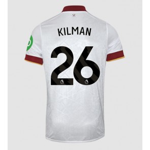 West Ham United Max Kilman #26 Alternativní Dres 2024-25 Krátký Rukáv